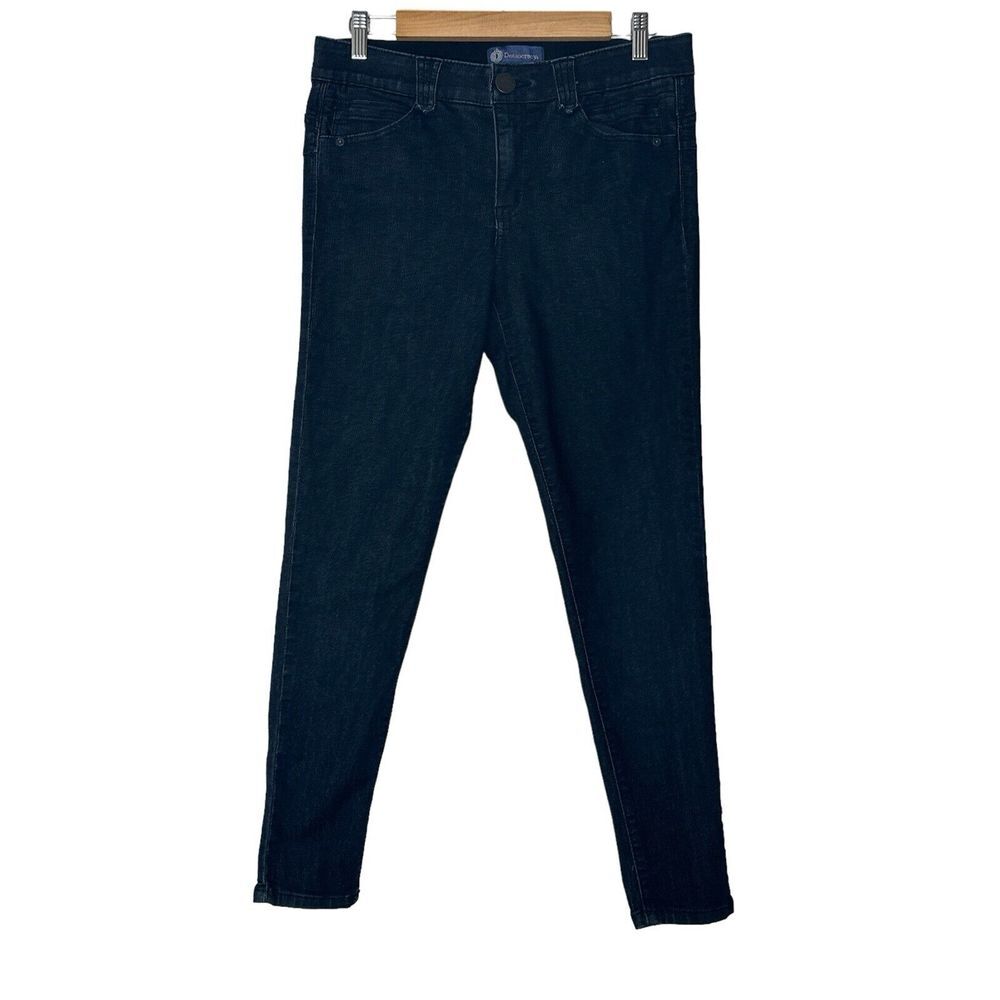 Democracy Jeans‎ Womens Size 10 Blue/black   Ab Technology Stretch Denim